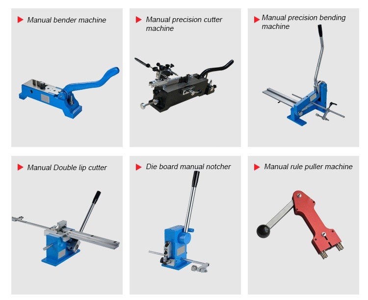 M&aacute;quina dobladora manual para la fabricaci&oacute;n de tableros