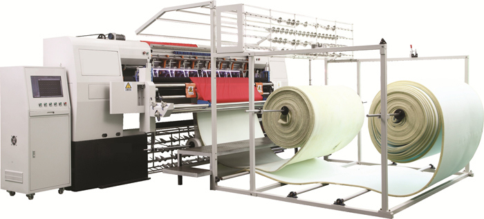 M&aacute;quina automatizada de la aguja que acolcha de la aguja multi de la puntada de cadena 1500 de alta velocidad