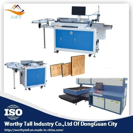 India América del Sur Compre Mejor calidad Más vendido Totalmente automática Dobladora de cuchillas / Troqueladora El precio de envío directo del fabricante es más hermoso