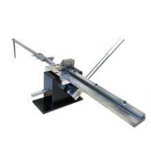 Máquina de corte manual de precisión de doble labio para cuchilla de matriz