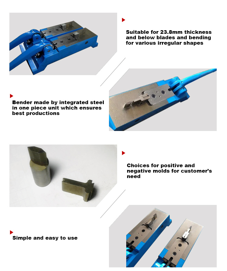 Die Board Board Steel Rule Manual Bender Machine