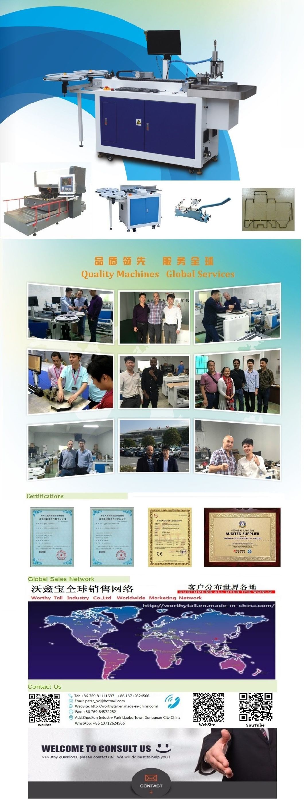 2018 Die Board Board Laser Cutting Machine Auto Bender Machine