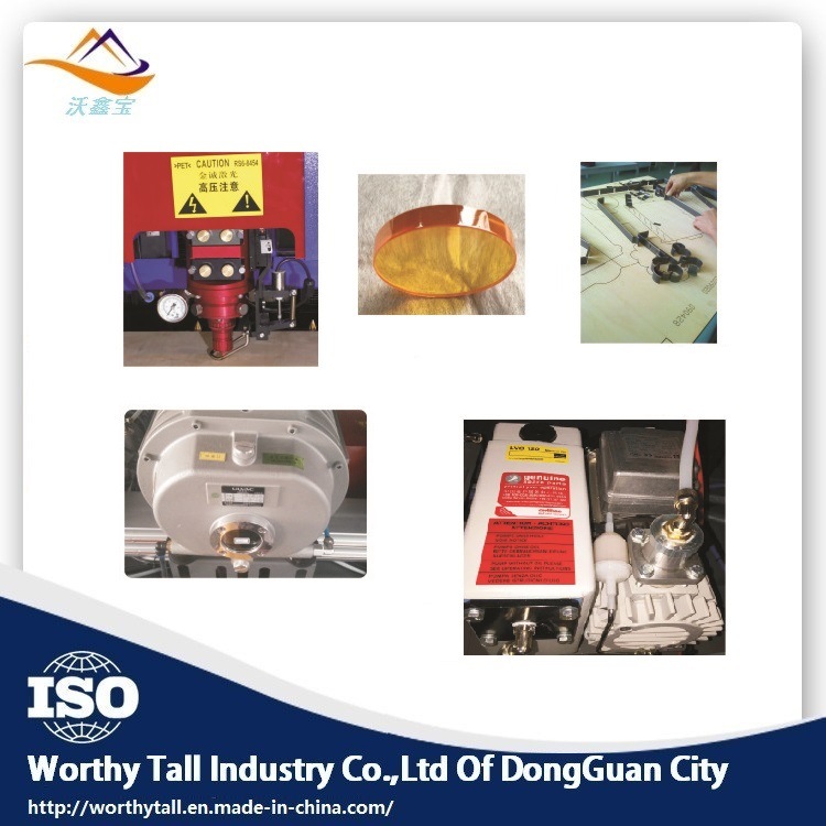 M&aacute;quina de corte por l&aacute;ser CNC1218 para tablero de matriz