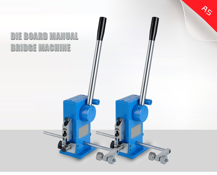 Precision Rule Manual Notcher Machine para hacer matrices