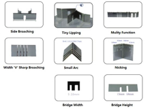 Máquina de corte de líneas de doblado y arrugado automático