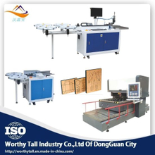 Máquina cortadora de troquelado automático para la industria de fabricación de telas