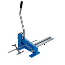 Máquina de corte manual de precisión de acero para cortadores de reglas