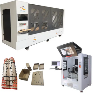 Enrutador rotatorio del CNC de la máquina troqueladora rotatoria del cartón corrugado